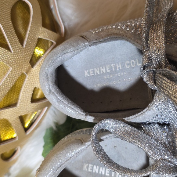 Kenneth Cole Kam Shine Rhinestone Women's Sneakers - Picture 2 of 8
